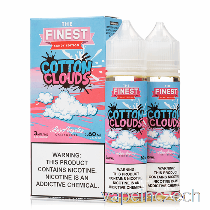Bavlněné Obláčky - Nejjemnější Edice Cukrovinek - 120 Ml 3mg Vape Bez Nikotinu